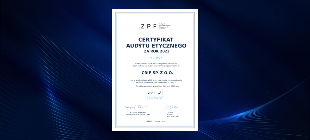 Zpf Certyfikat 2023